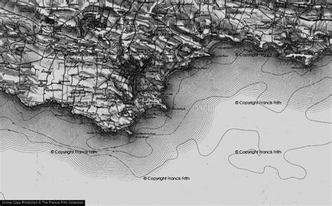 Historic Ordnance Survey Map of Barafundle Bay, 1898