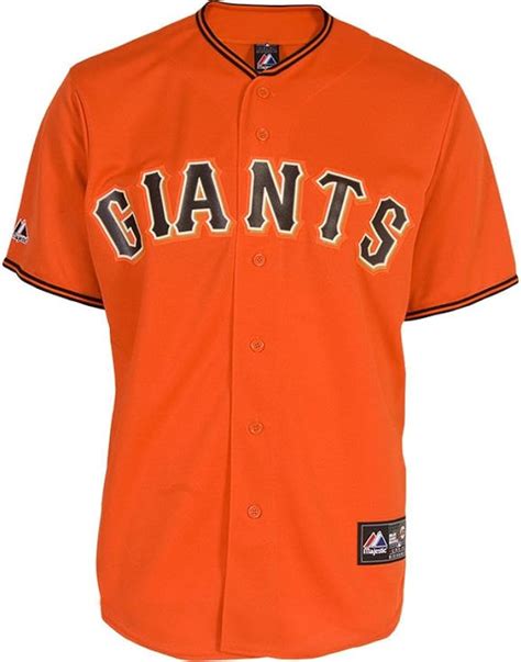 Amazon.com : MLB San Francisco Giants Replica Jersey, Orange : Sports ...