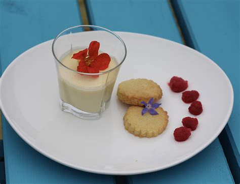 Lemon Posset with homemade shortbread biscuits – The Polka Dot Pantry.