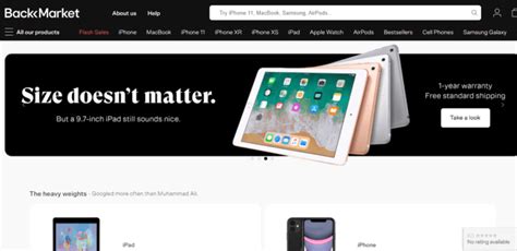 Back Market, A Marketplace For Refurbished iPhones And Electronics ...