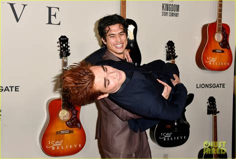 KJ Apa Gets a Lift from Charles Melton at 'I Still Believe' Premiere ...