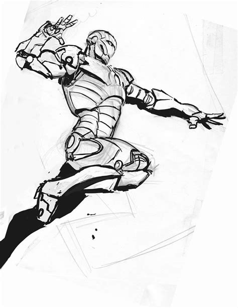 The Art of Ryan Meinerding's Photos - The Art of Ryan Meinerding | Iron man drawing, Marvel ...