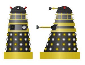 Dalek Colour Schemes and Hierarchy - The Daleks - The Doctor Who Site 1960s Movies, Doctor Who ...