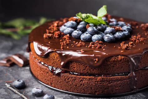 Chocolate and Blueberry Cake Recipe | Kerrygold Ireland