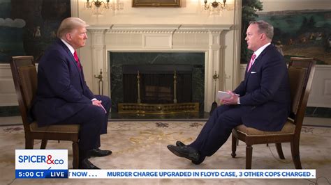 Transcript - Interview: Sean Spicer Interviews Donald Trump on Newsmax ...