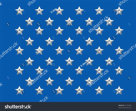 50 Stars American Flag Stock Illustration 13752682 | Shutterstock