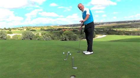 Golf Tips: Putting stroke drills - YouTube