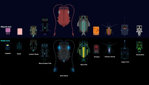 The Hadal Zone Concept Explained a bit better (a deeeeper deep ocean biome) : r/deeeepioartworks