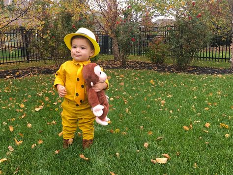 The Man in the Yellow Hat Costume [Toddler Curious George Costume ...