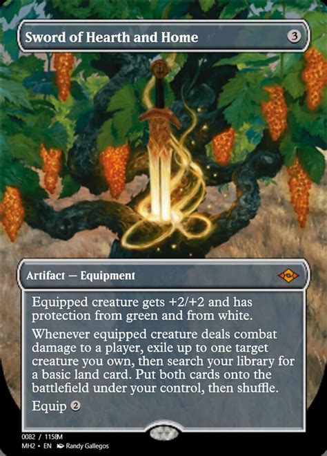 Sword of Hearth and Home · Magic Online Promos (PRM) #91365 · Scryfall Magic: The Gathering Search