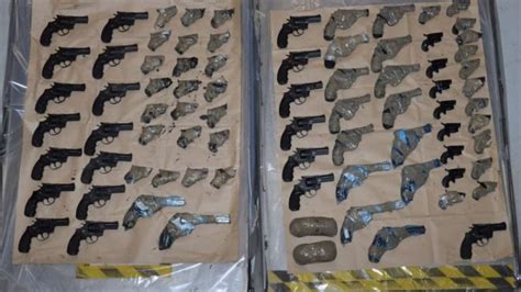 79 guns seized from car heading to UK – World Justice News