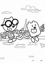 Walden And Wubbzy sketch template