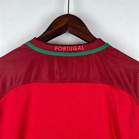 Retro 2016-17 Long Sleeve Portugal Soccer Jersey Home - Soccer Jersey Yupoo