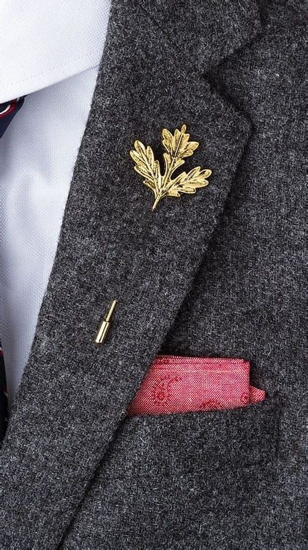 Compliment Your Suits With These 3 Lapel Pins