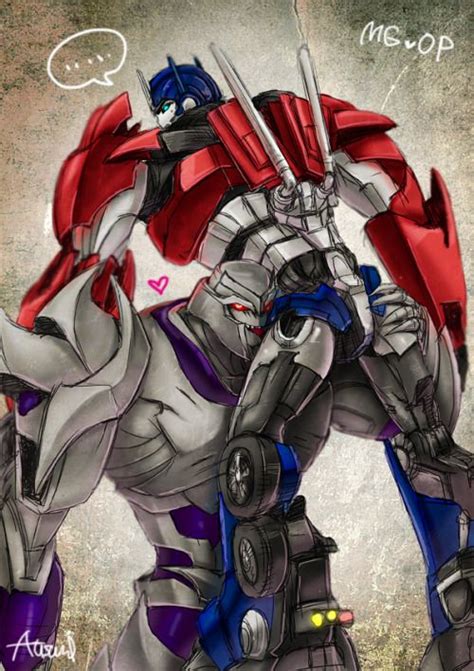 23 best optimus x megatron images on Pinterest | Fan art, Fanart and Daddy