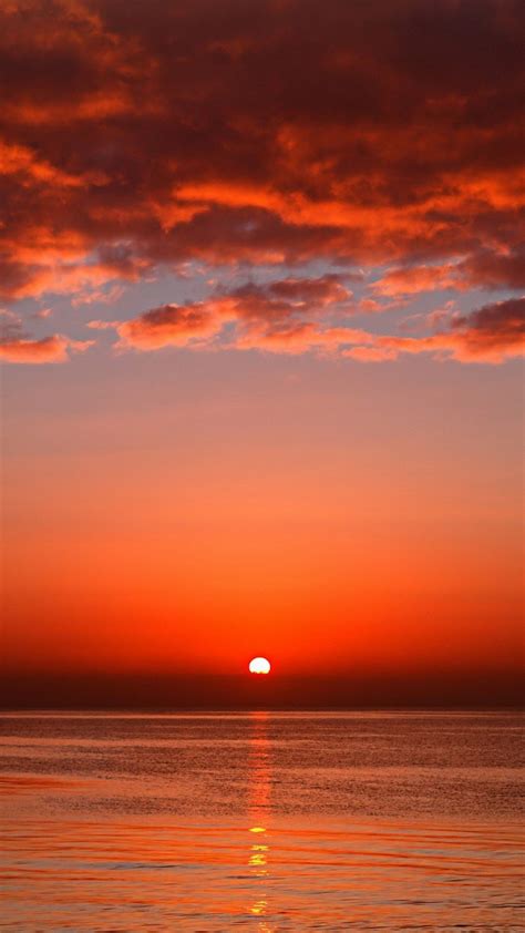 Awesome Lock Screen Wallpaper - Bing images Red Sunset, Red Sky, Sunrise Sunset, Ocean Sunset ...