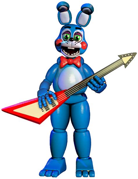 FNAF 2 Toy Bonnie full body by Enderziom2004 on DeviantArt