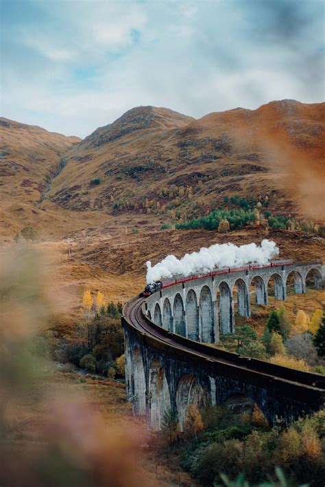 How to Take Iconic Glenfinnan Viaduct Photos - Train Photo Spot — Liquid Grain