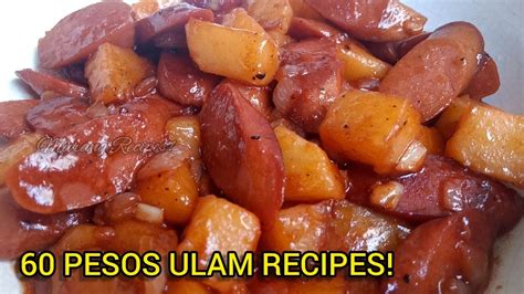 60 Pesos Tipid Ulam Recipe! Murang Ulam Recipes - YouTube