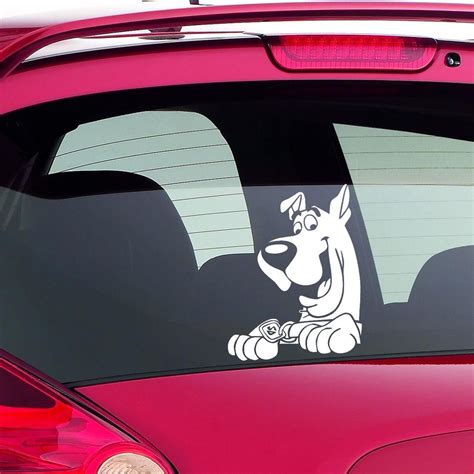 Scooby Doo Funny Joke Novelty Car Bumper Window Sticker Decal Gift Dog ...