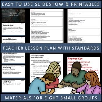 The Tempest Themes Textual Analysis Activity by English Bulldog | TpT