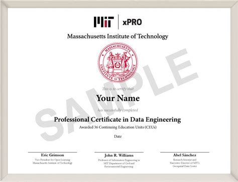 MIT xPRO Professional Certificate in Data Engineering | Online Certificate Program