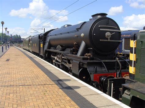 502 'Flying Scotsman' at York in WD Black livery, In tow b… | Flickr