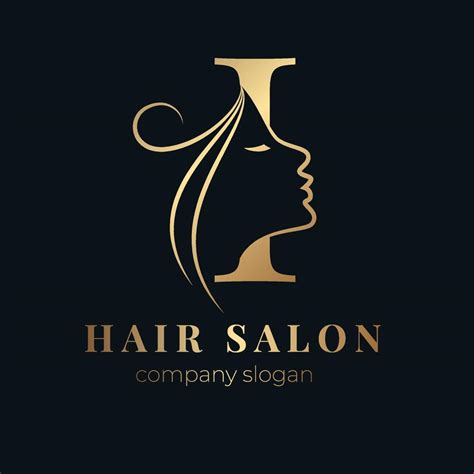 beauty saloon logo for girl saloon 15644975 Vector Art at Vecteezy