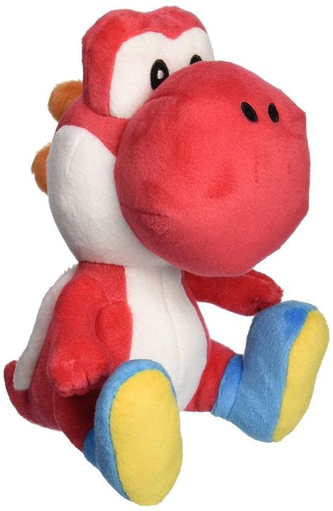 Super Mario Bros. 6" Plush: Red Yoshi | eBay