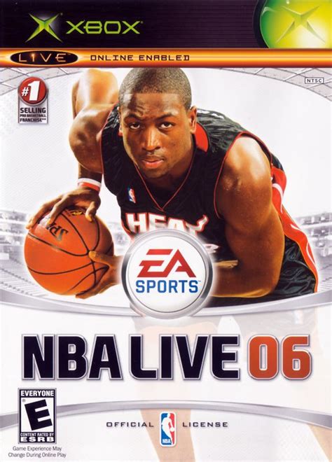 NBA Live 06 (2005) box cover art - MobyGames