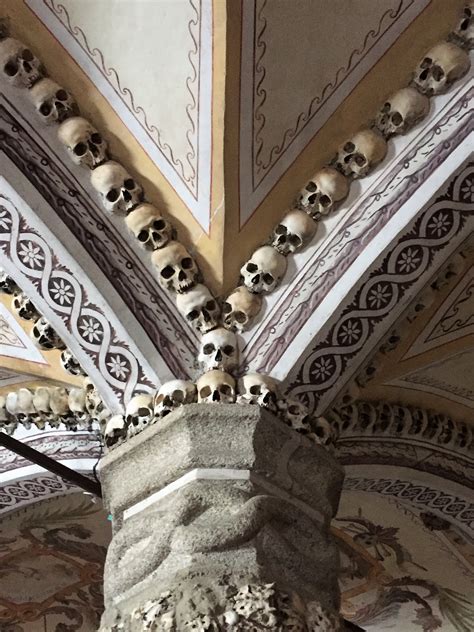 The strange and startling Chapel of Bones in Evora, Portugal