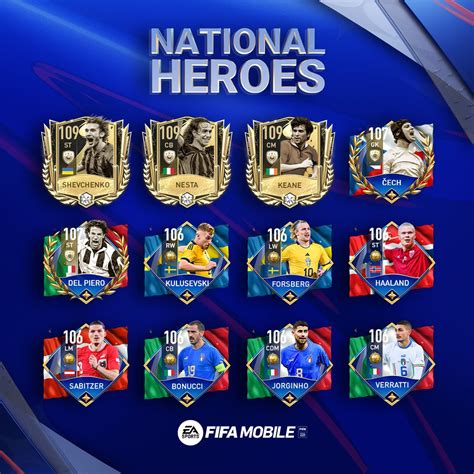 FIFA Mobile – National Heroes – FIFPlay