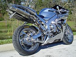 All chrome Yamaha R1