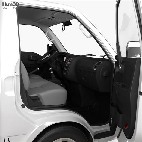 JAC X200 Chassis Truck with HQ interior 2022 3D model - Vehicles on Hum3D