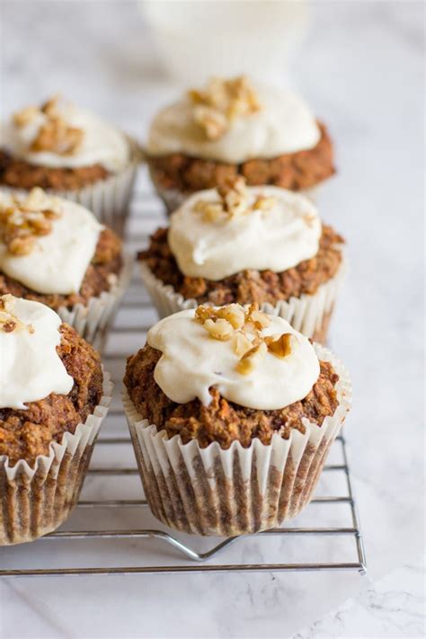 Healthy Carrot Cake Muffins - Wholefully