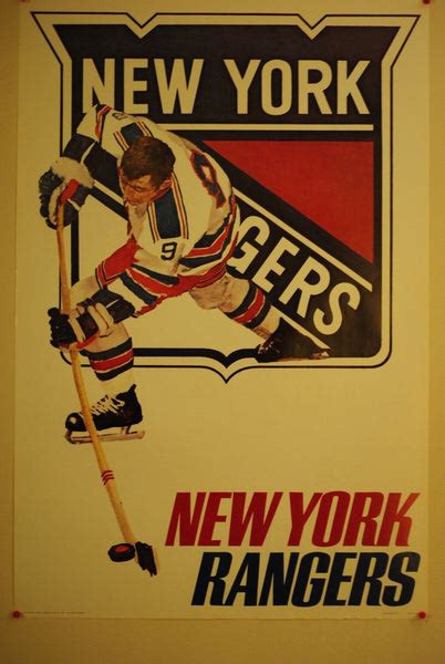 NHL Posters - New York Rangers – Vintage Sports Items