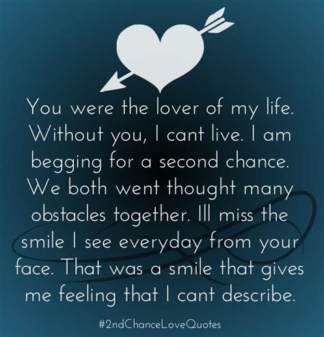 Second Chance Love Quotes