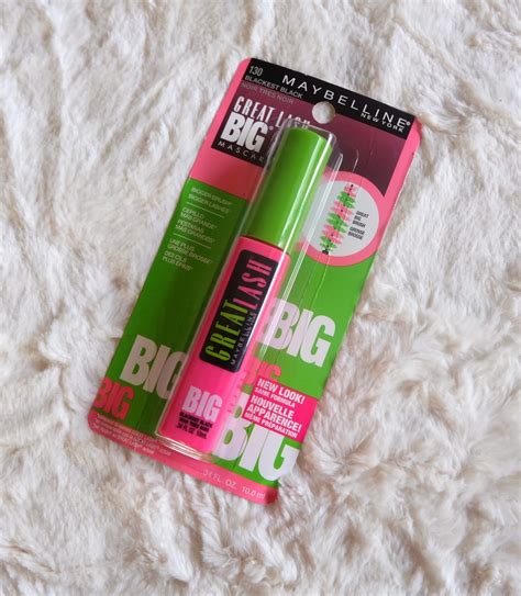 DAZZLE BEAUTIE : Maybelline Great Lash Mascara Review in "Blackest Black"