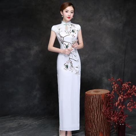 Women's chinese dresses reto ancient oriental cheongsam qipao dresses ...