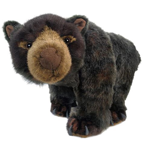 Brawley the Black Bear | 13 Inch Stuffed Animal Plush | by Tiger Tale ...