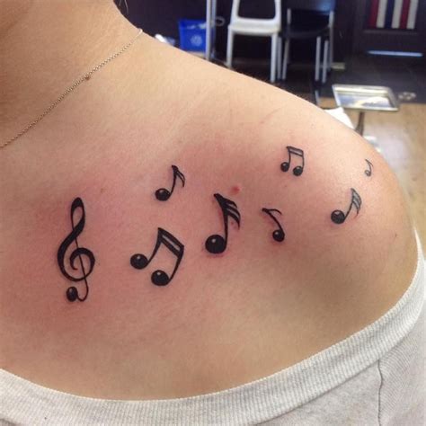 Tatuagens de música: Cifras, frases e instrumentos musicais | Music ...