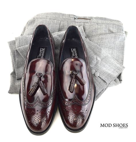 Brogue Tassel Loafers – The Beckleys – Mod Shoes