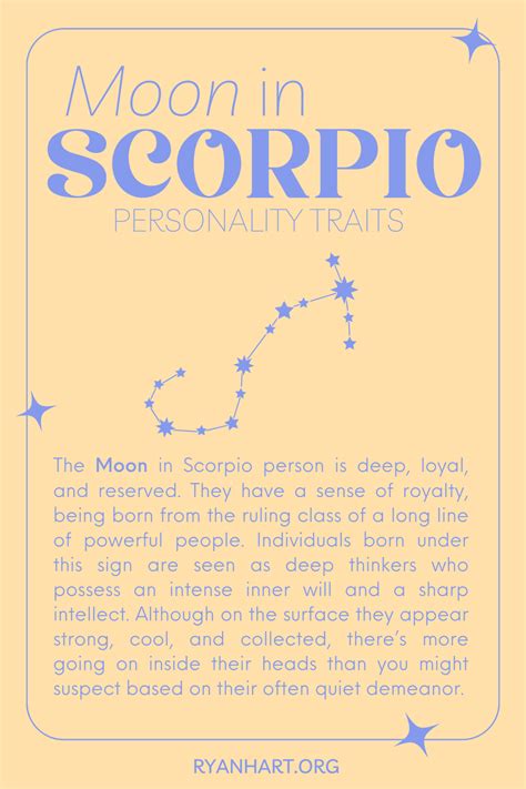 The Moon in Scorpio is a deeply emotional, intuitive and secretive ...