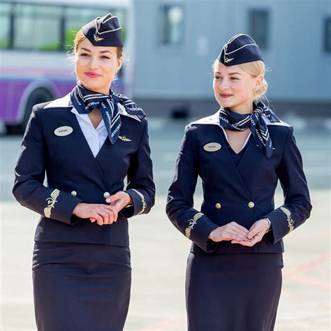 Flight attendant uniforms of Russia's ... in 2020 | Flight attendant uniform fashion, Flight ...