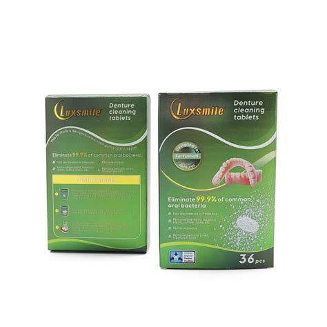 Denture Cleansing Tablets - Keep Your Smile Bright and Fresh