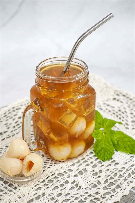 Lychee Tea Recipe - Sweet Fruit Flavored Tea | Decorated Treats