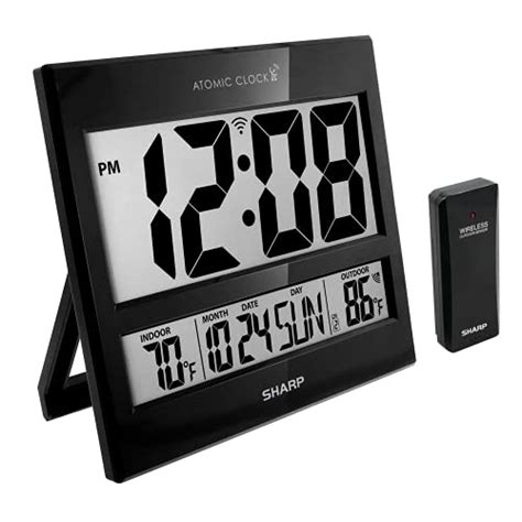 Best Atomic Clock With Indoor/outdoor Temperature – Consumer’s Reviews – Cchit.org