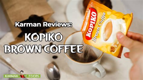 A sweet way to enjoy coffee: Kopiko Brown Instant Coffee Mix - YouTube