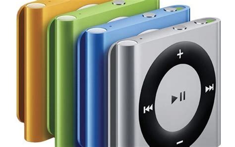 Apple iPod Shuffle 4th Gen. 2GB (blue, silver, orange, green) $38 + free shipping - 9to5Toys