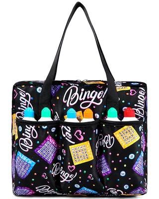 Bingo Markers Daubers Dabbers Bag Bingo Bags with 6 Pockets for Bingo ...